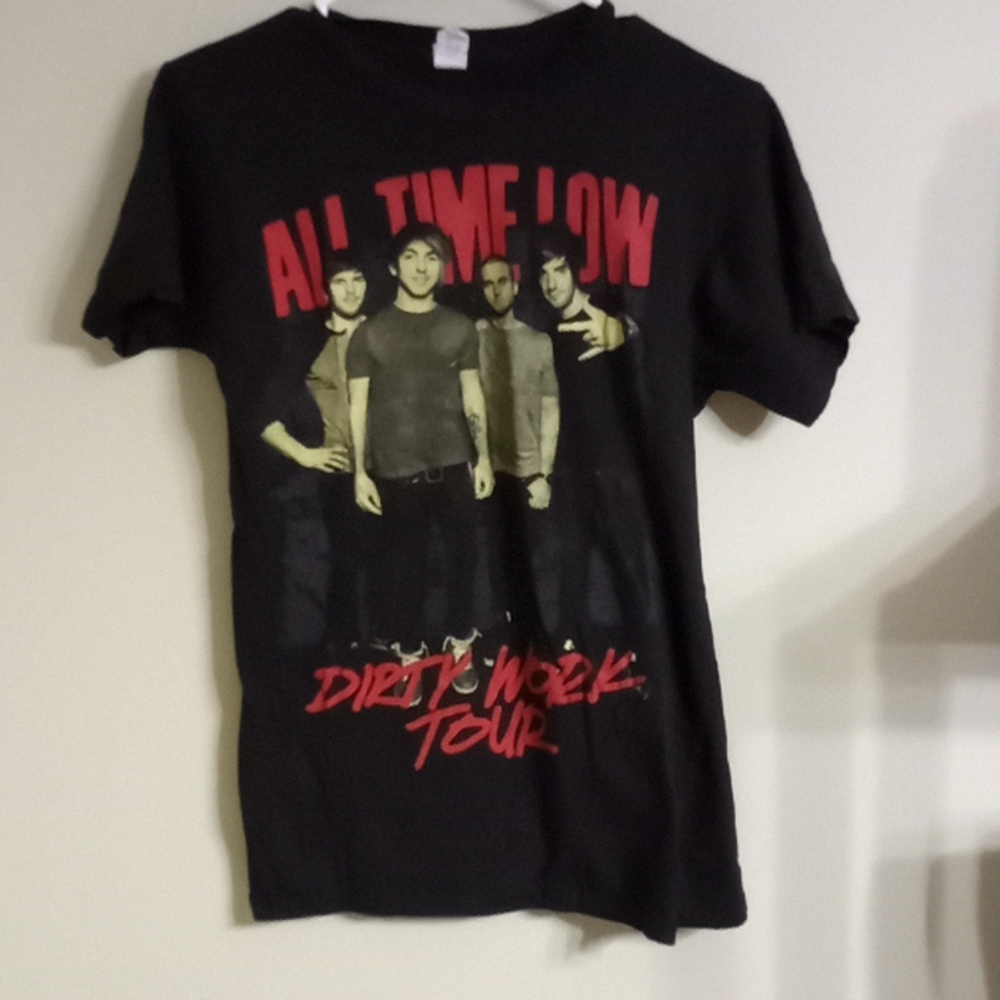All Time Low Dirty Work Tour Shirt